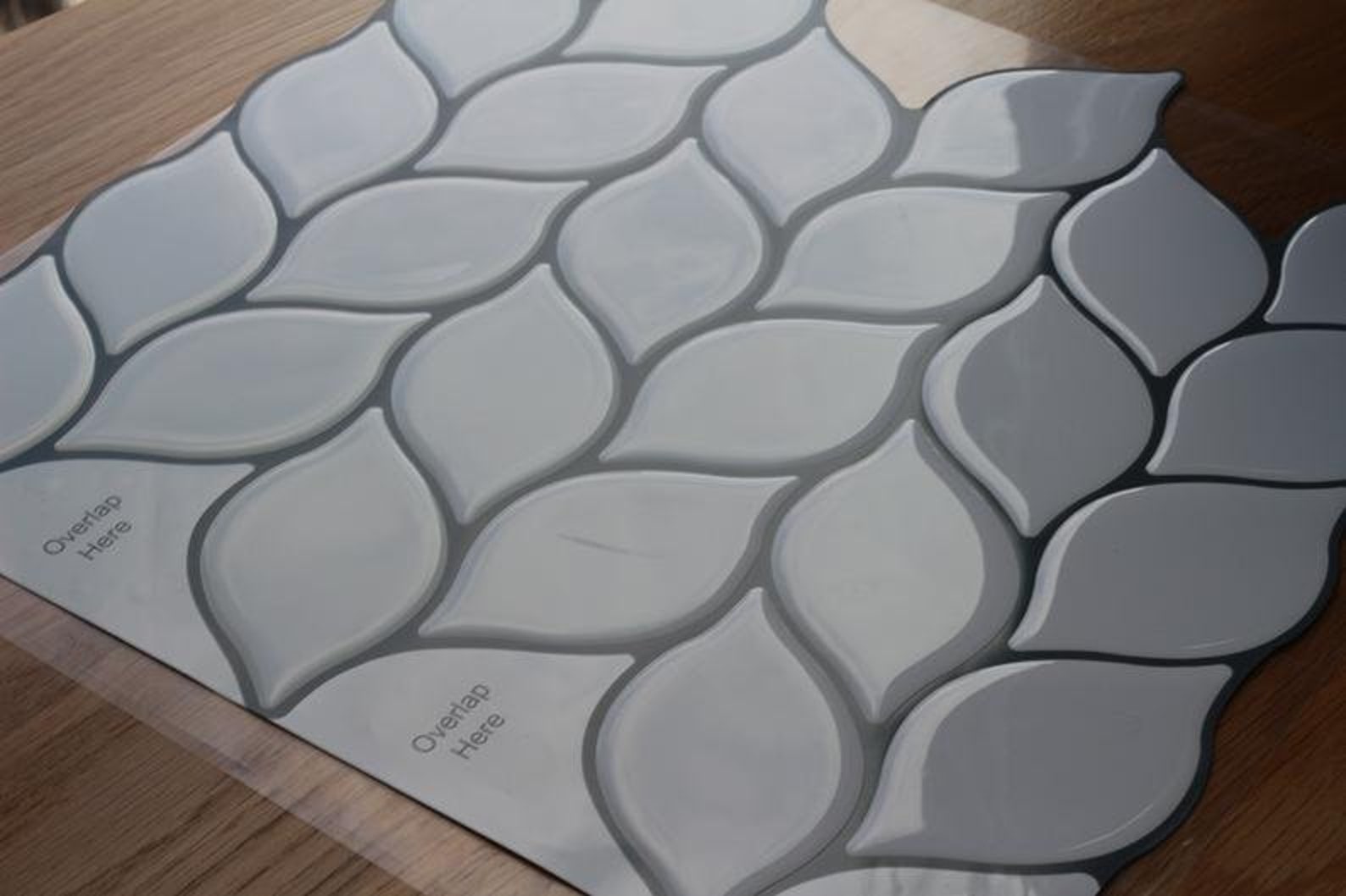 Peel and Stick Kids Bathroom Backsplash Tile Sticker White - Etsy