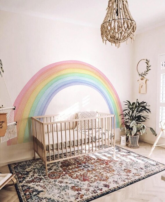 Rainbow Bedroom Decorating Ideas