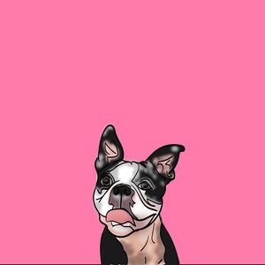 Custom Pet Portrait | Dog Portraits | Printable Digital Dog Portrait | Cartoon Pets