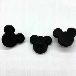 Mickey Mouse 6 cabinet knobs - closet knobs - fans - kids