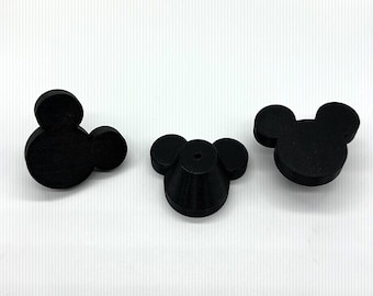 Mickey Mouse 6 cabinet knobs - closet knobs - fans - kids