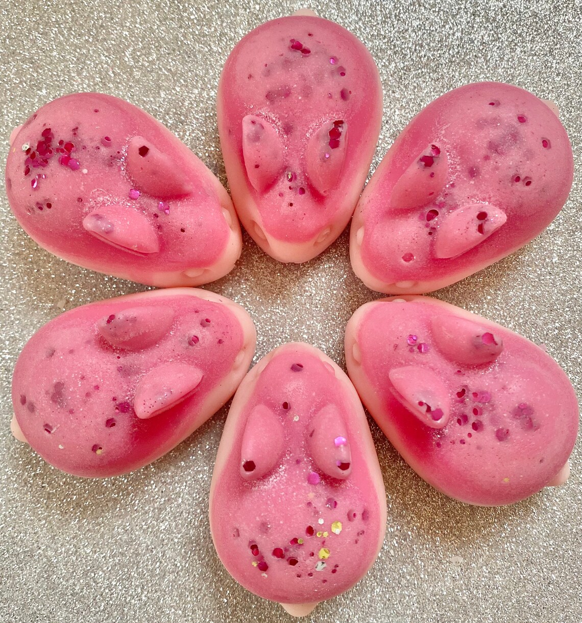 Kalpol Scented Wax Melt Bunnies. 3D rabbit wax melt. Vegan Wax Etsy