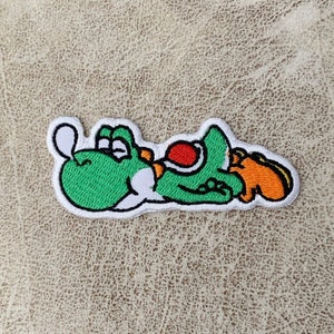 Yochi Aufnäher, Yochi Patches, Mario Patches Bügeleisen, Aufnäher Für Jacke, Aufnäher Für Jacke, Logo Back Patch,