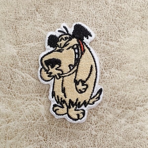 Muttley Iron on patch, Patches, Dog patches iron on ,Embroidered Patch Iron, Patches For Jacket ,Logo Back Patch,