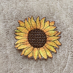 Sun Flower Aufnäher, Aufnäher, Patches Bügeleisen, Aufnäher Für Jacke, Aufnäher Für Jacke, Aufnäher Für Bügeleisen,