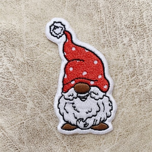 Gnome Iron on patch, Gnome Patches, Patches iron on ,Embroidered Patch Iron, Patches For Jacket ,Logo Back Patch,