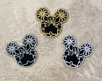 Mickey iron on patch, Mickey Patches,  Patches iron on ,Embroidered Patch Iron, Patches For Jacket ,Logo Back Patch,