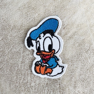 Donald Duck Iron on patch, Patches, Donald Duck patches iron on ,Embroidered Patch Iron, Patches For Jacket ,Logo Back Patch,
