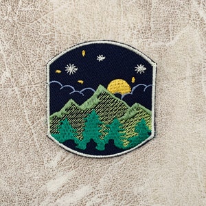 Reise Aufnäher, Adventure Patches, Reise Patches Bügeln, Bestickter Aufnäher Bügeleisen, Patches für Jacke, Logo Back Patch,