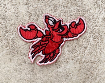 Sebastian Embroidered Iron-On Patch, The Little Mermaid