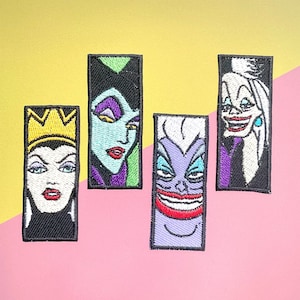 Evil Female Iron on patch, Patches,  patches iron on ,Embroidered Patch Iron, Patches For Jacket ,Logo Back Patch,