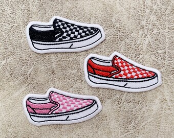 patch fleur vans patch fleur vans