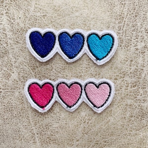 Heart Iron on patch, Patches, Patches iron on ,Embroidered Patch Iron, Patches For Jacket ,Logo Back Patch,