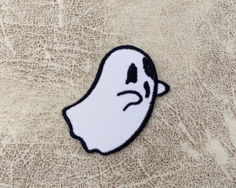 Ghost Iron on patch, Patches, Ghost patches iron on ,Embroidered Patch Iron, Patches For Jacket ,Logo Back Patch,