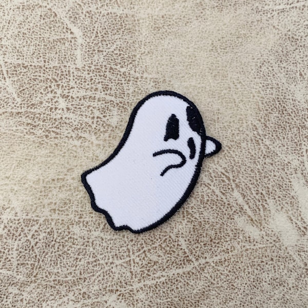 Ghost Iron on patch, Patches, Ghost patches iron on ,Embroidered Patch Iron, Patches For Jacket ,Logo Back Patch,