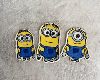 1x Despicable Me Minion Patch Cartoon Cute Kids Fun Iron on - Etsy UK 1x Despicable Me Minion Patch Cartoon Cute Kids Fun Iron on - Etsy UK