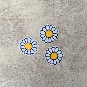 Gänseblümchen Aufnäher, Gänseblümchen Aufnäher, Gänseblümchen Aufnäher, Blumen Patches Bügeleisen, Patches für Jacke, Logo Back Patch,