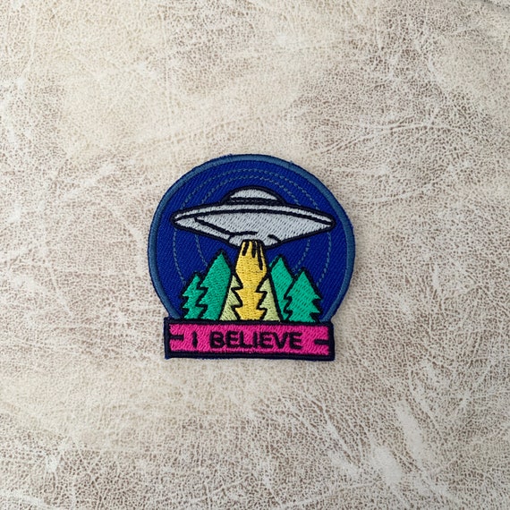 Travel Iron on Patch, Area 51 Patches, Travel Patches Iron on