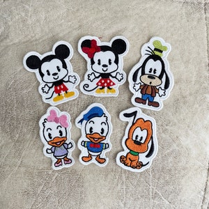 Mickey Aufnäher, Mickey Patches, Mickey Patches Bügeleisen, Patches für Jacke, Logo Back Patch,