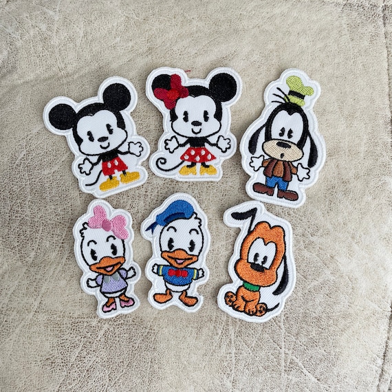 Mickey Iron on Patch, Mickey Patches, Mickey Patches Iron on