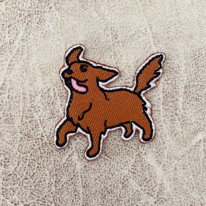 Dog Iron on patch, Patches, Dog patches iron on ,Embroidered Patch Iron, Patches For Jacket ,Logo Back Patch,