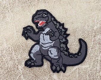 Mecha Godzilla Kaiju Japan Iron On Patch