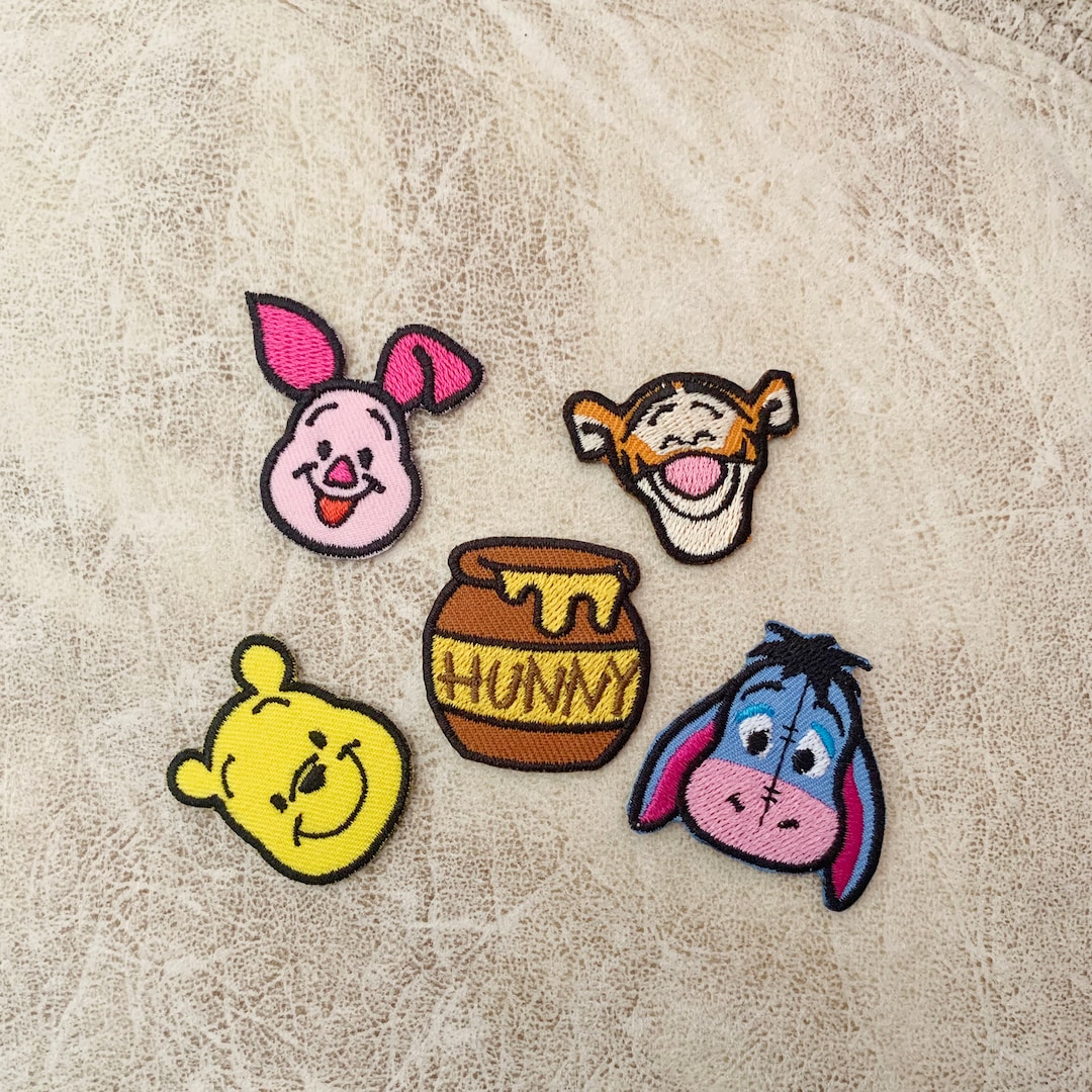 Winnie the pooh Friends Iron On / Sew On Patch Badge