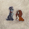Lady and the tramp iron on patch, Dog patches, patches iron on ,Embroidered Patch Iron, Patches For Jacket ,Logo Back Patch, product logo