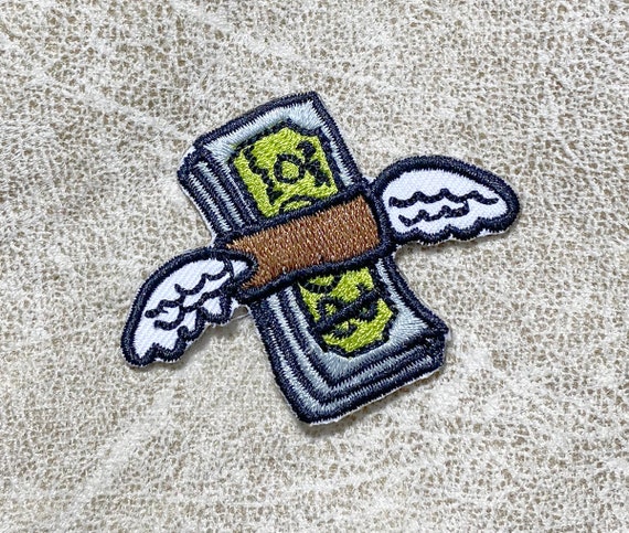 Money wing Iron on patch, Patches, Patches iron on ,Embroidered Patch Iron,  Patches For Jacket ,Logo Back Patch