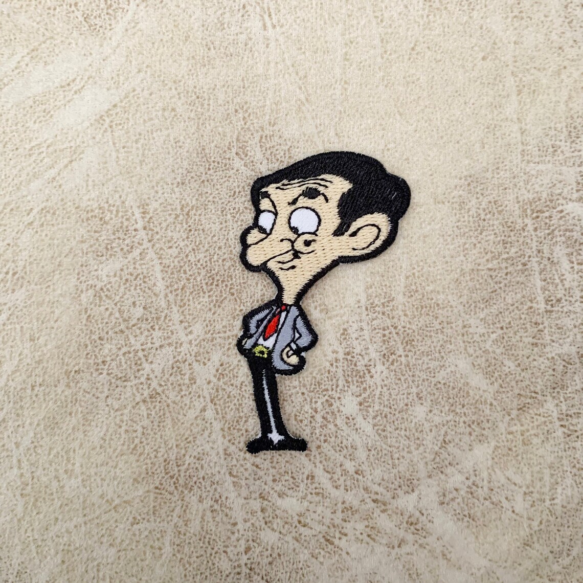 Mr. bean Iron on patch Patches Mr. bean patches iron on Etsy