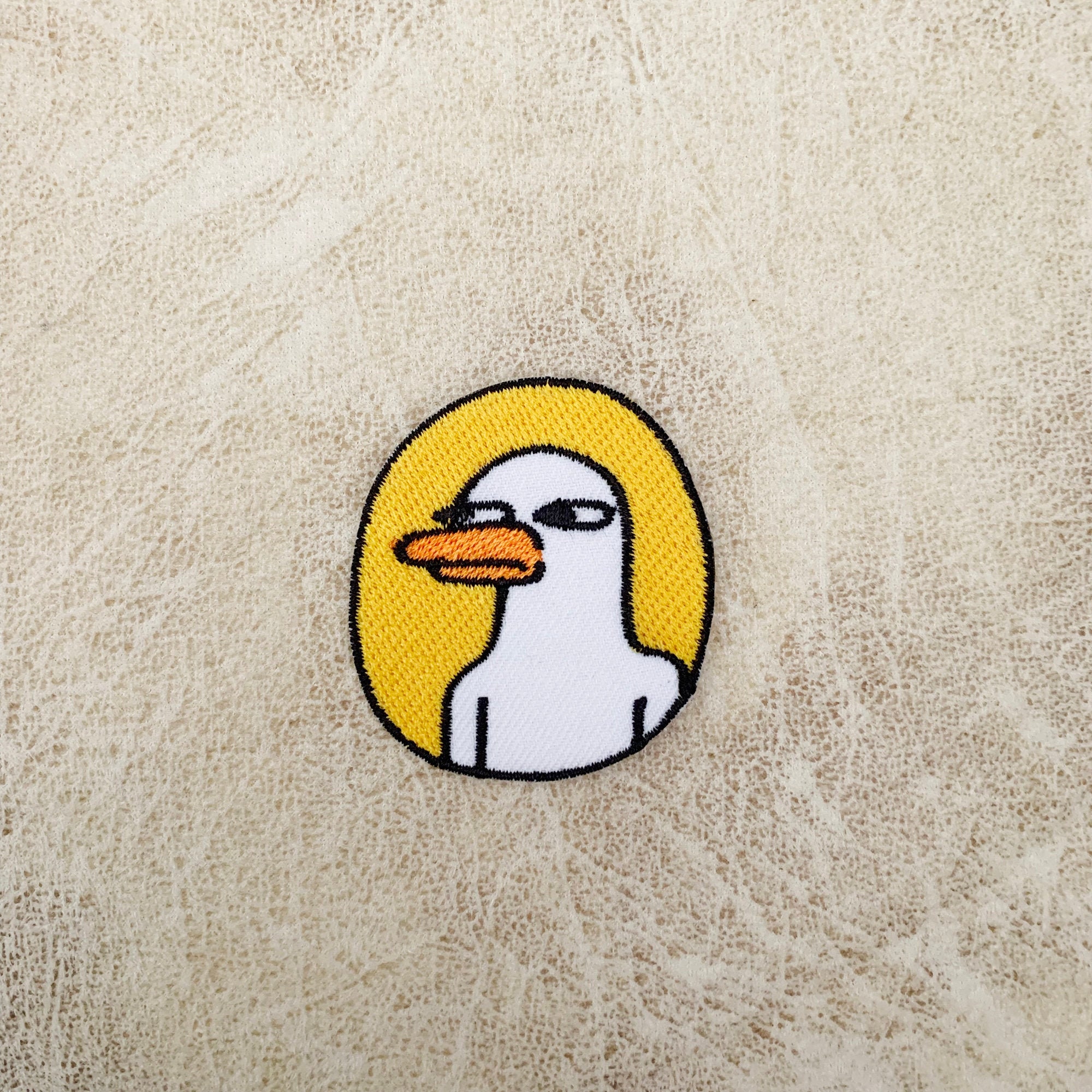Funny duck Iron on patch Patches duck patches iron on Etsy