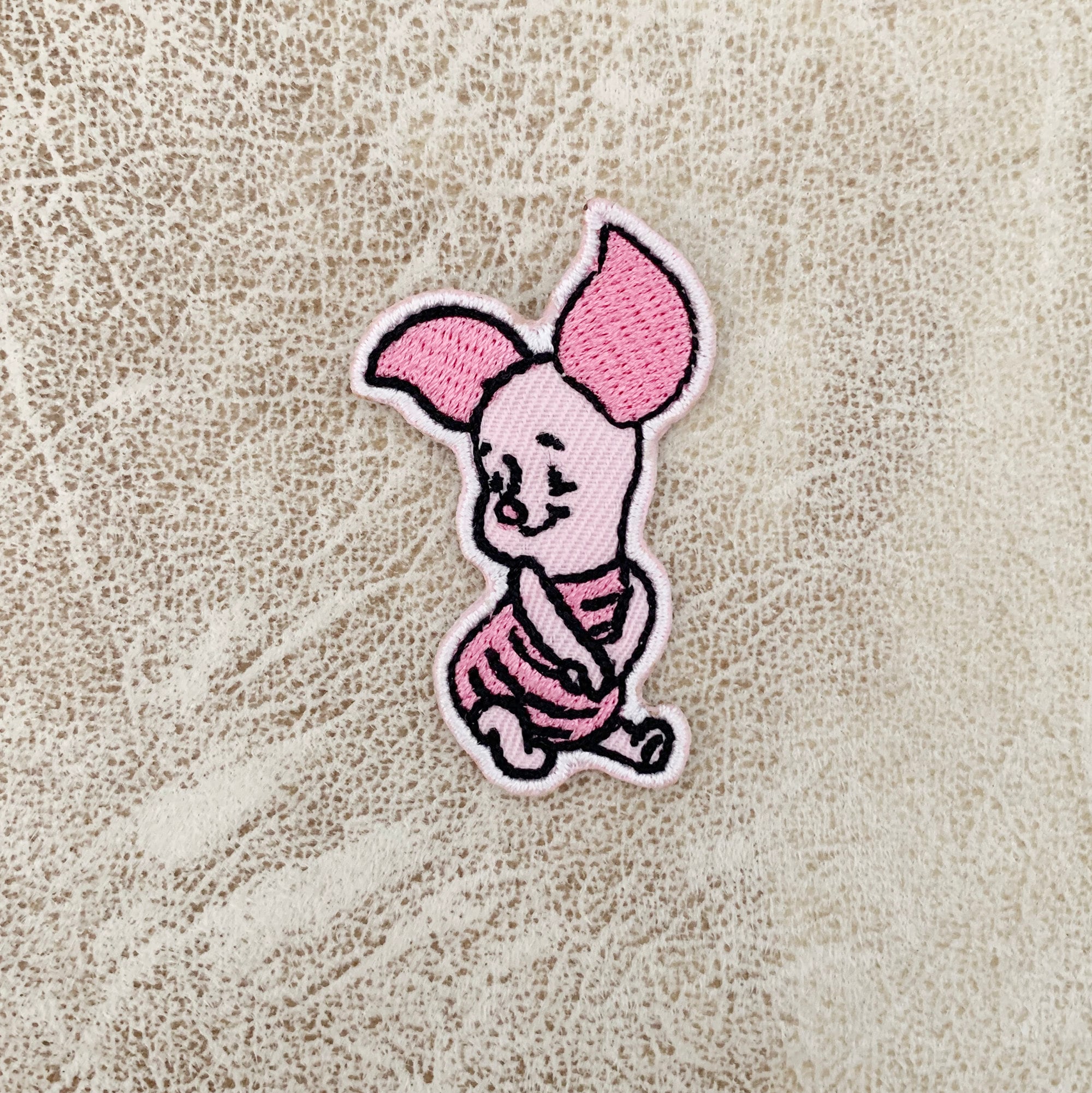 Winnie the Pooh 'Piglet  Posing' Embroidered Patch — Little Patch Co