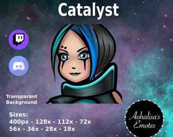 Catalyst emote, twitch, discord, clipart