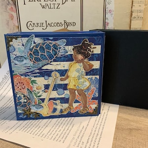 Digital Download PDF Tutorial: 6x6 Tri-fold Waterfall Scrapbook Album