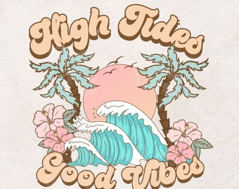 Retro PNG Verano, Verano de moda Png, Descarga de sublimación, Diseño de camiseta de playa, Descarga instantánea, Sublimaciones de verano, Surf Png