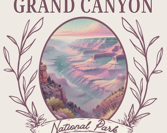 Grand Canyon National Park Png, Grand Canyon shirt Design File for Sublimation Arizona Sublimation design National Park Png file