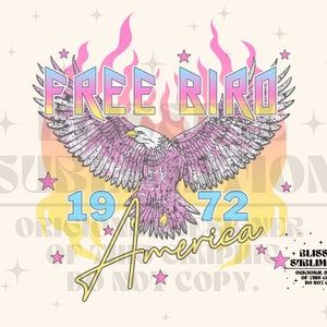 Freebird PNG, Rock and Roll Sublimation Download, Music Sublimation, Eagle png, T Shirt Design, Trendy sublimations, Flames Png,