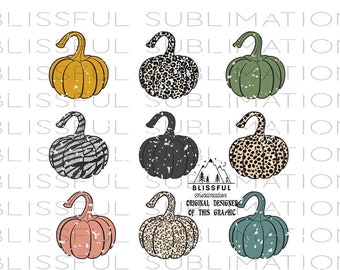 Fall PNG - Pumpkin png - Fall sublimation - Trendy png - Fall Vibes png - Shirt design - Vintage Look - Sublimation Design Download