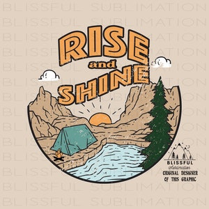 Retro Sublimation, Design Download, Camping Sublimations, File for Sublimation Printing,  Png, Clipart, T Shirt Design, mountain, nature