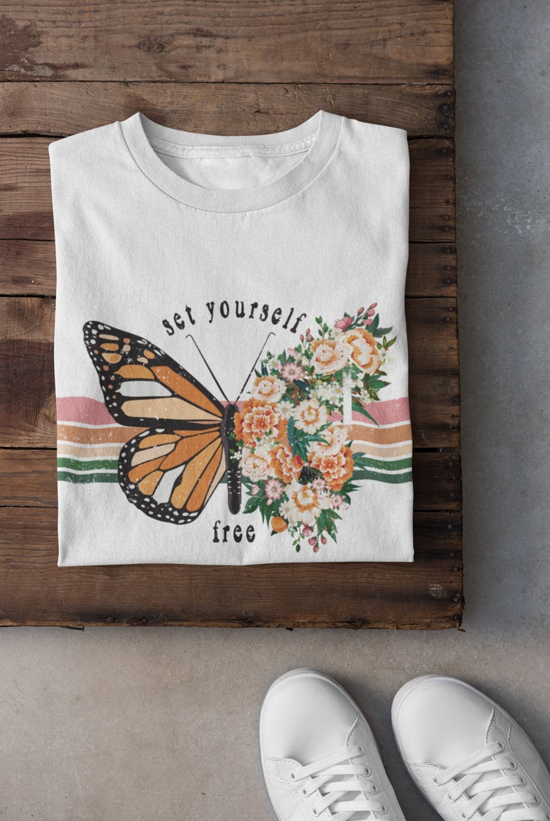 Butterfly PNG Sublimation Design Retro Png Sublimation - Etsy
