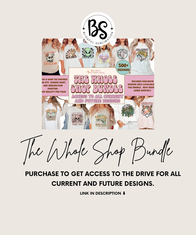 the whole shop bundle is available for purchase