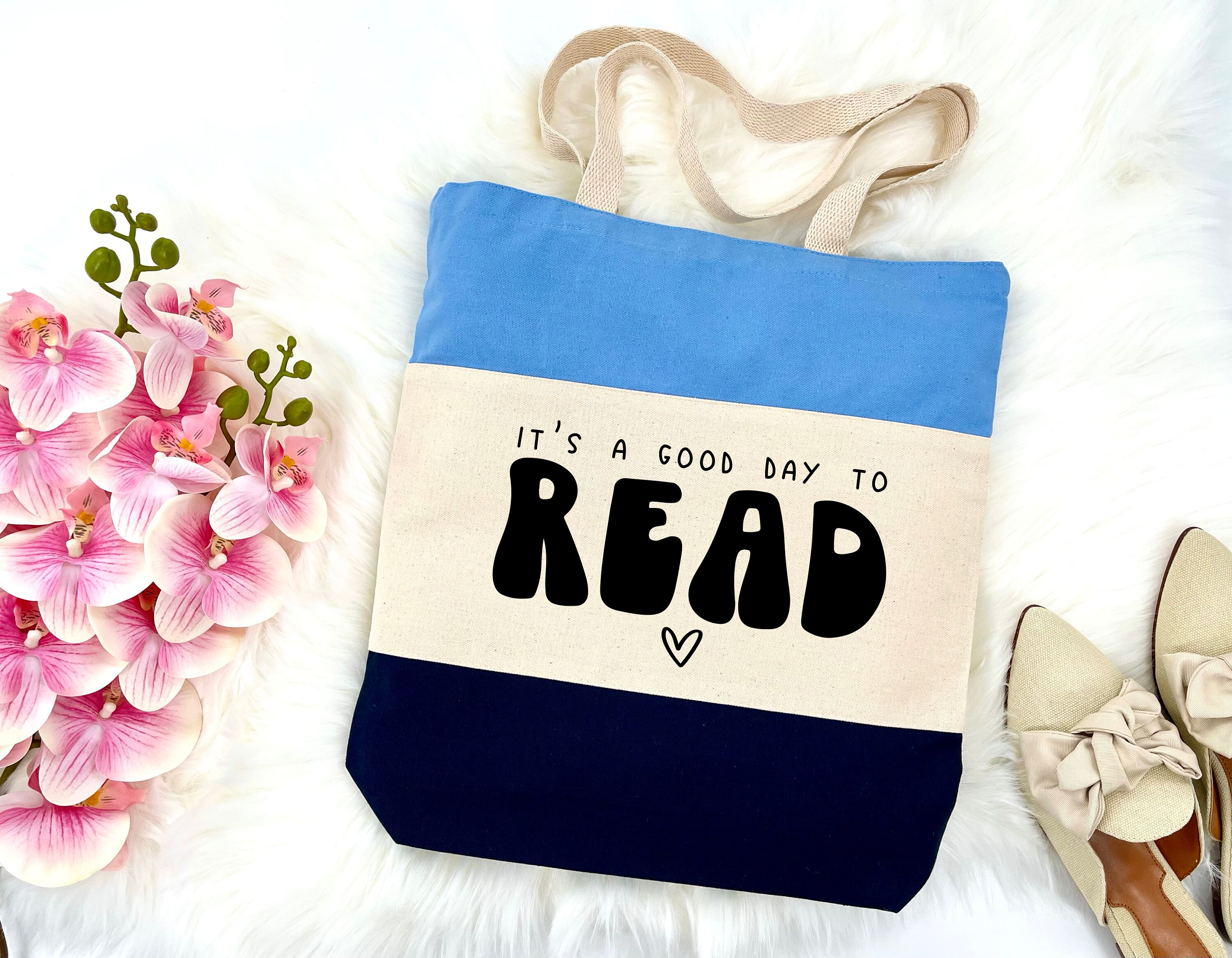 It's A Good Day to Read Tote Bag Inspirational Tote Bag Etsy
