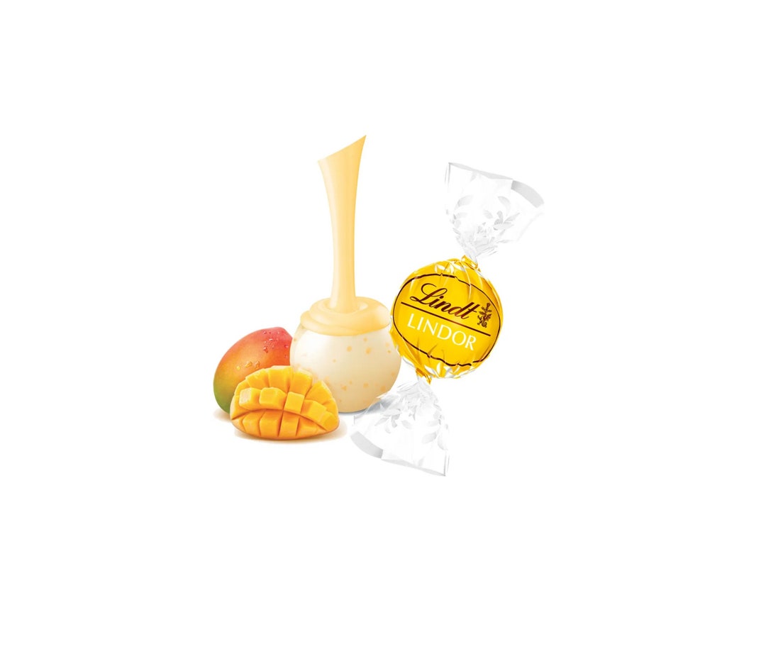 Lindt Mangoes and Cream White Chocolate LINDOR Truffles 800pc Etsy