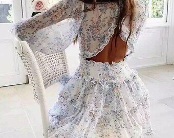 pretty ruffle dress