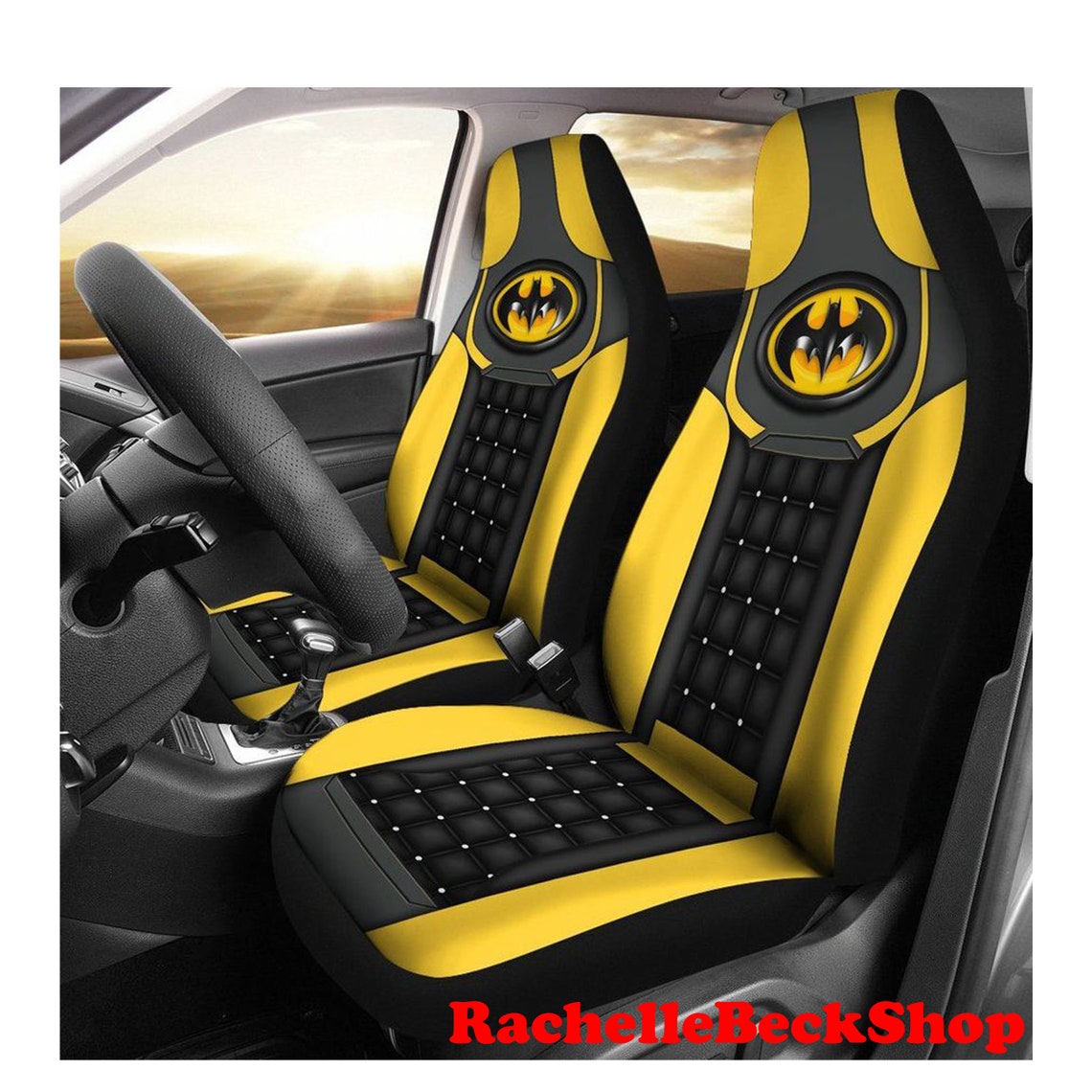 Batman Car Seat Covers New Marvel Car Seat Car SUV Truck Etsy