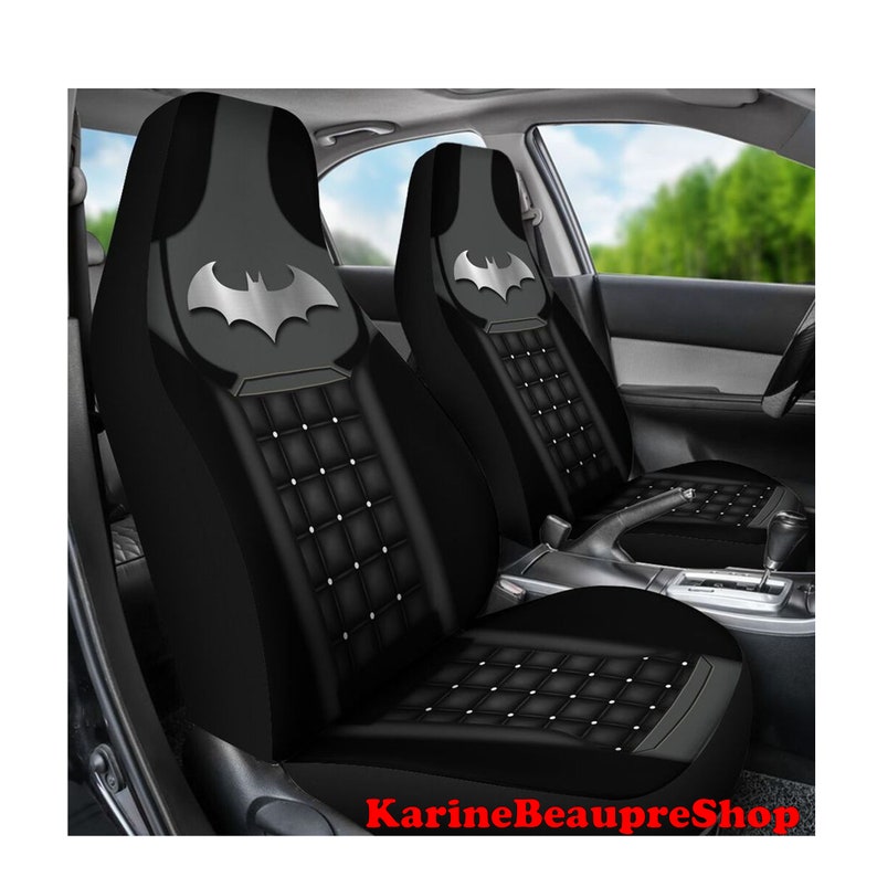 Batman Car Seat Covers New Marvel Car Seat Car SUV Truck Etsy