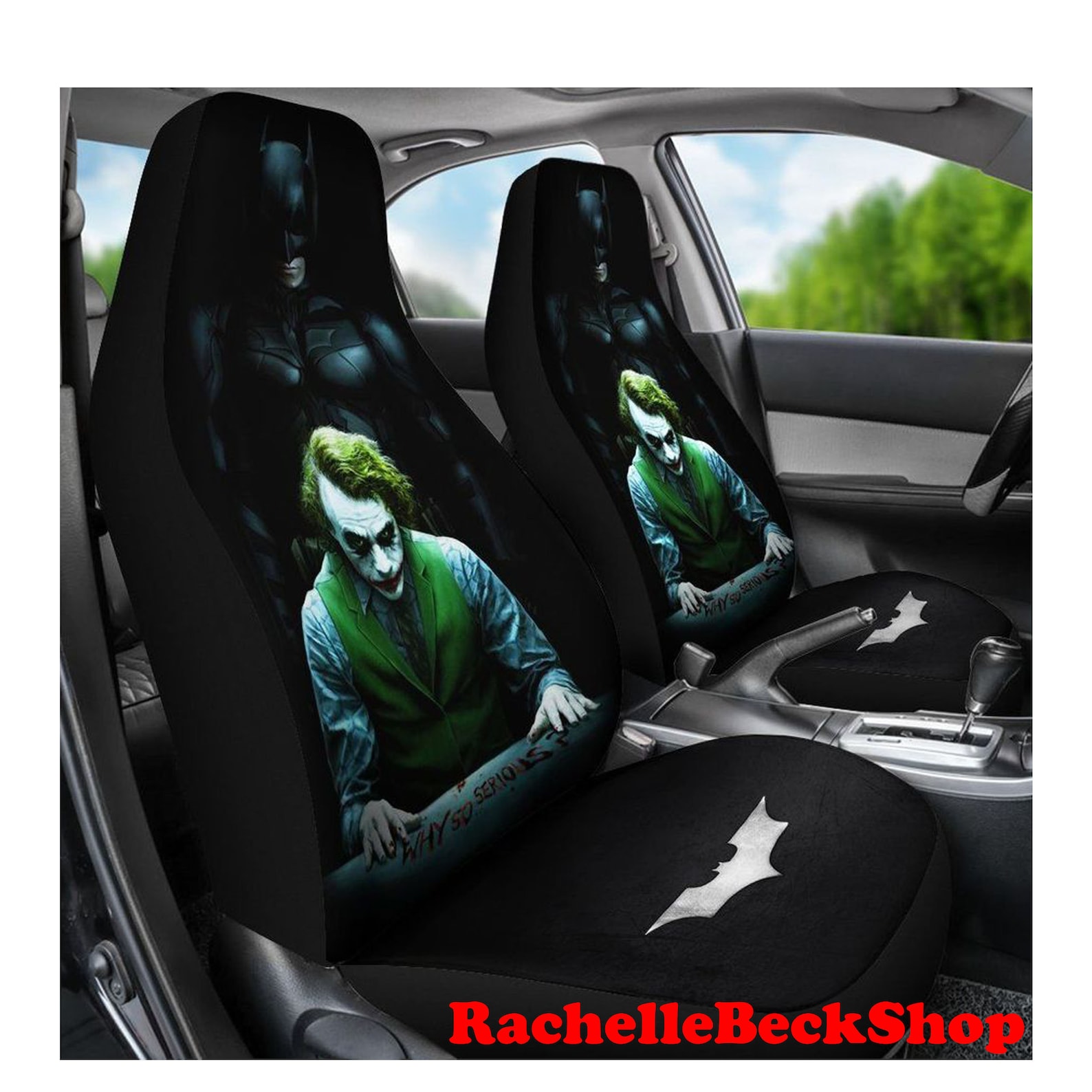 Batman Car Seat Covers New Marvel Car Seat Car SUV Truck Etsy