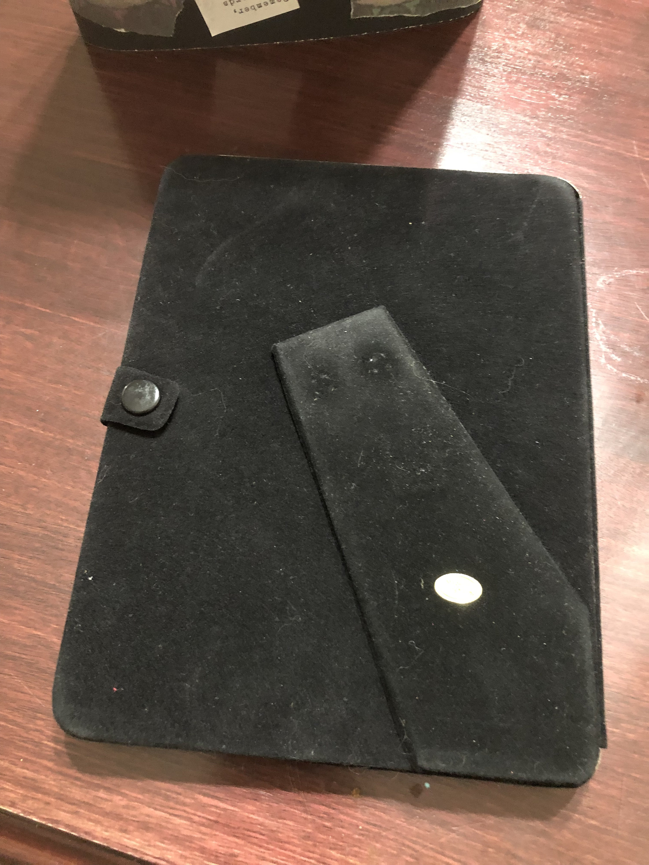 Espejo negro plateado con cubierta | Etsy