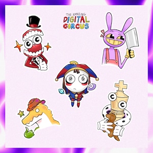 The Amazing Digital Circus - Vinyl Stickers