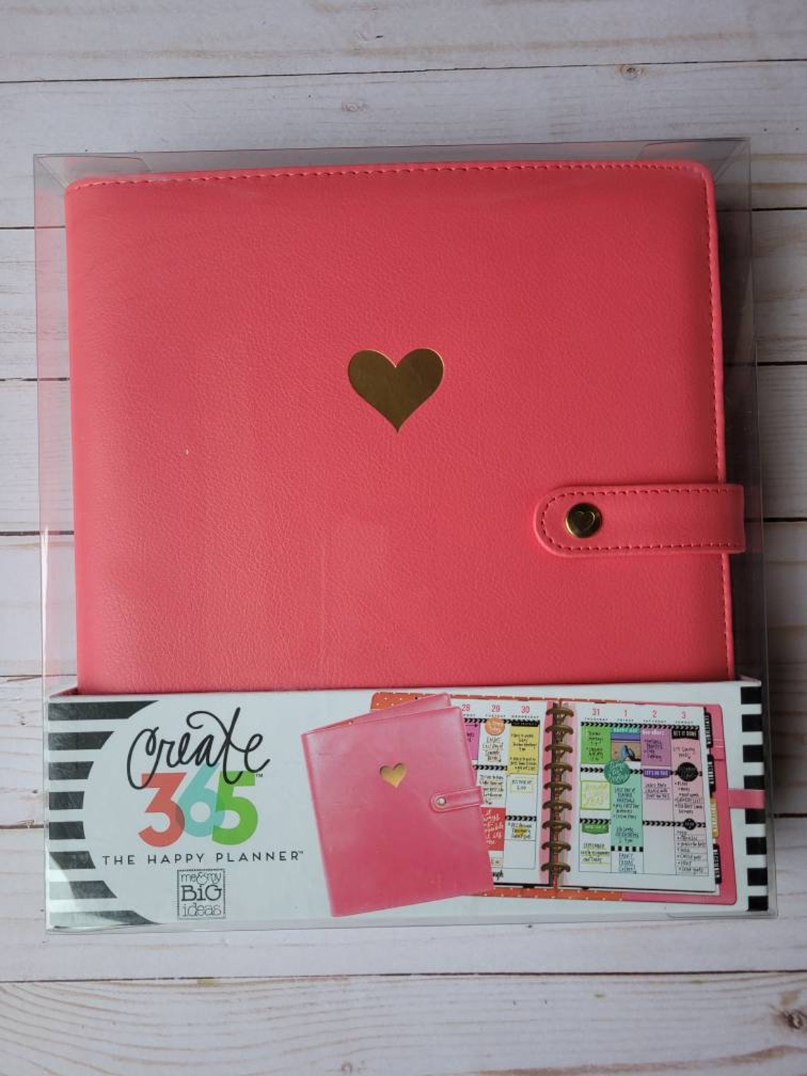 Happy Planner Deluxe Cover Salmon Planner Cover Classic Size Etsy